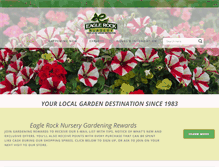 Tablet Screenshot of eaglerocknursery.com